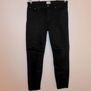 J. Crew Black Toothpick Skinny Jeans | Size 30